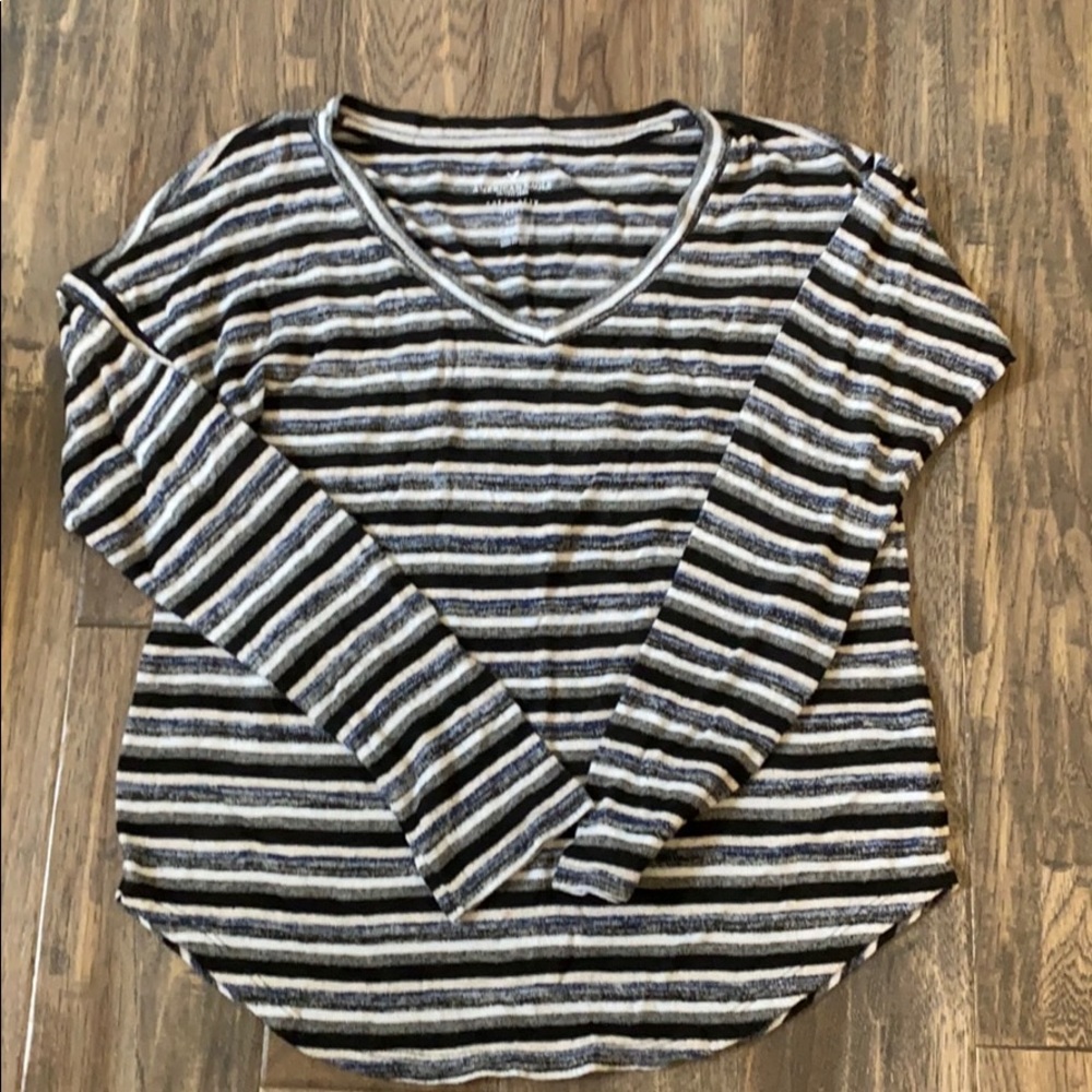 American Eagle Striped Sweater